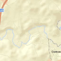 Cuevas Bajas Street Map