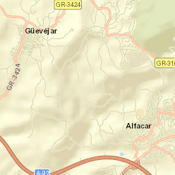 Alfacar Street Map
