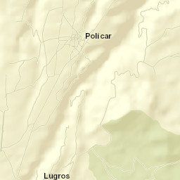 Polícar Street Map
