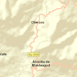 Chercos Street Map