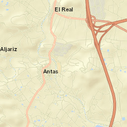 Antas Street Map