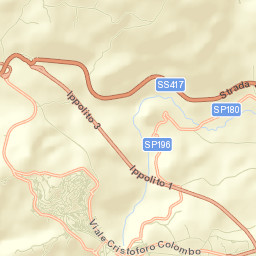 Caltagirone Street Map