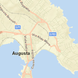 Augusta Street Map