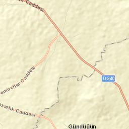 Ahırlı İlçesi Street Map