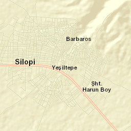 Silopi Street Map