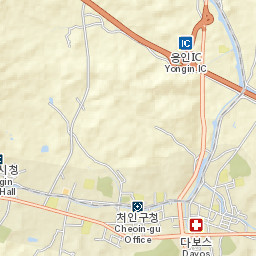 Yongin-si Street Map