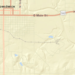 Independence Street Map