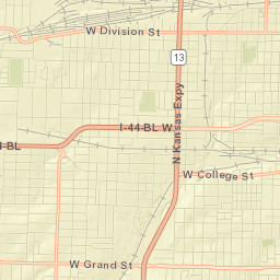 Springfield Street Map
