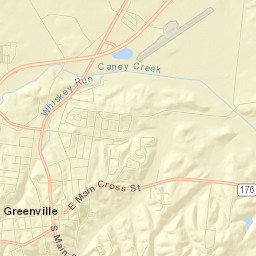 Greenville Street Map