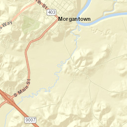 Butler County Street Map