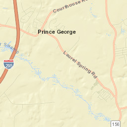 Prince George Street Map