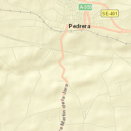 Pedrera Street Map