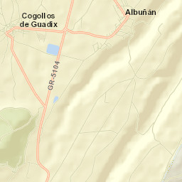Cogollos de Guadix Street Map
