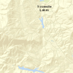 Yosemite Lakes Street Map