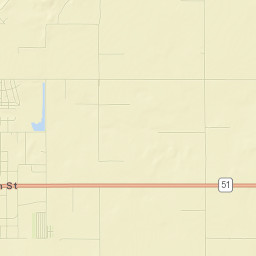 Stevens County Street Map