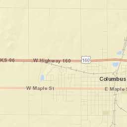 Columbus Street Map