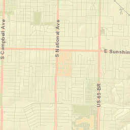 400-430 West Sunshine Street, Springfield Street Map