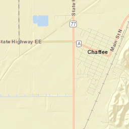 Chaffee Street Map