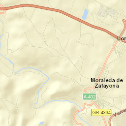 Moraleda de Zafayona Street Map