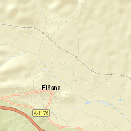 Fiñana Street Map