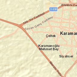 Karaman Street Map