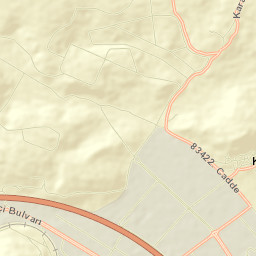 Şehitkamil Street Map