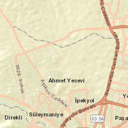 Şanlıurfa Street Map