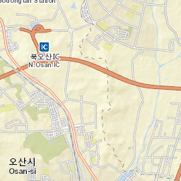 Osan-si Street Map