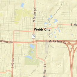 Carterville Street Map