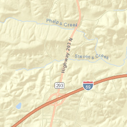 Caldwell County Street Map