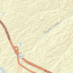 Nottoway County Street Map