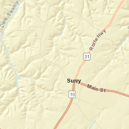 Surry Street Map