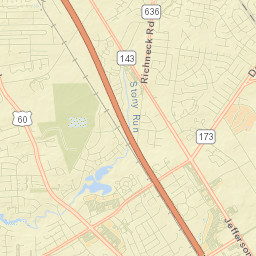 14428 Old Courthouse Way, Newport News, VA Street Map