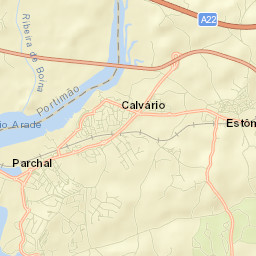 Estômbar Street Map