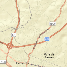 Ferreiras Street Map