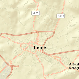 Loulé Street Map