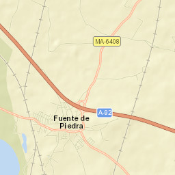 Fuente de Piedra Street Map