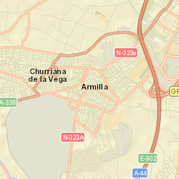 Churriana de la Vega Street Map