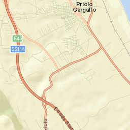 Priolo Gargallo Street Map