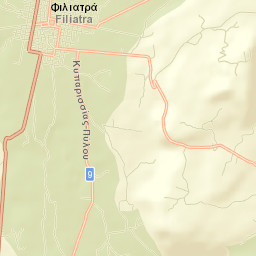 Filiatrá Street Map