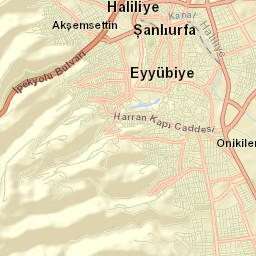 Haliliye Street Map