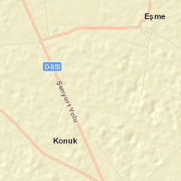 Eşme Street Map