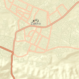 Zaxo Street Map