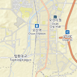 Osan Street Map