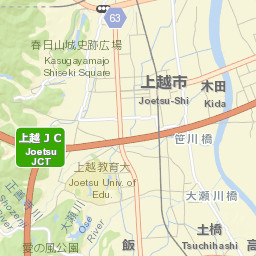 Jōetsu Street Map