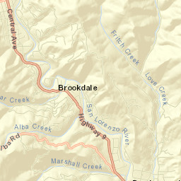 Brookdale Street Map