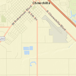 Chowchilla Street Map