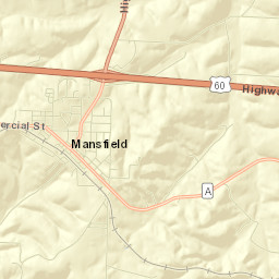 Mansfield Street Map