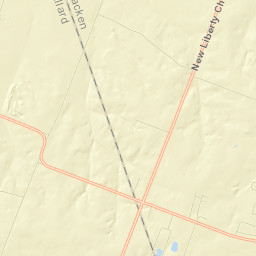 4801-4999 New Liberty Church Rd Kevil KY Street Map