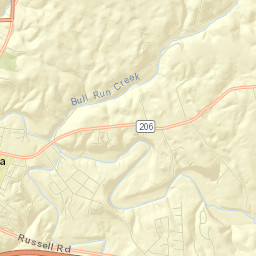Adair County Street Map